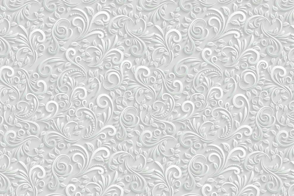 Серый узор на белом фоне