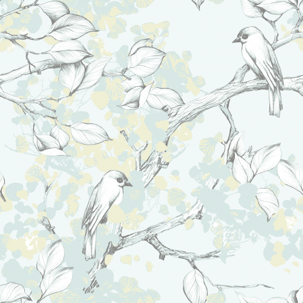 Обои с птичками обои Sandudd Vallila horisontti 5183-1