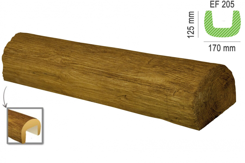 Фальшбалки из МДФ