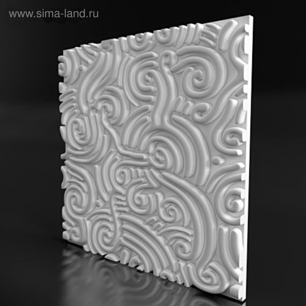 Гипсовые панели 500х500