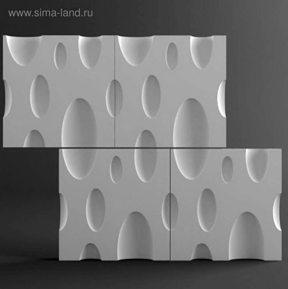 Панели 3д стеновые Баблс