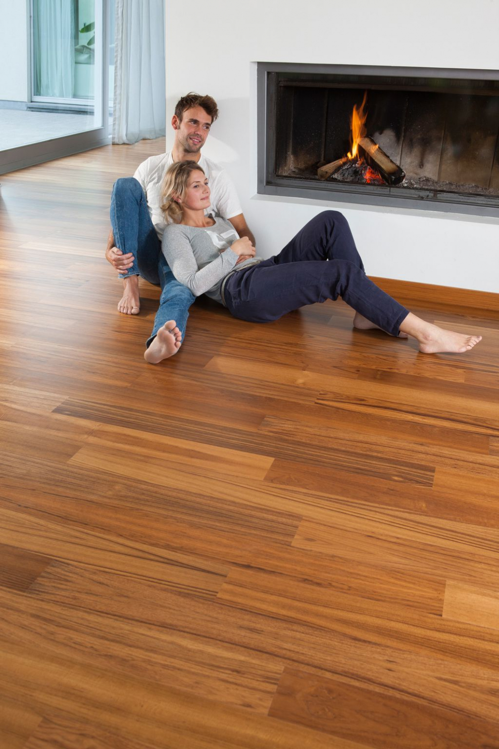 Паркетная доска par-ky Delux DS+304 тик