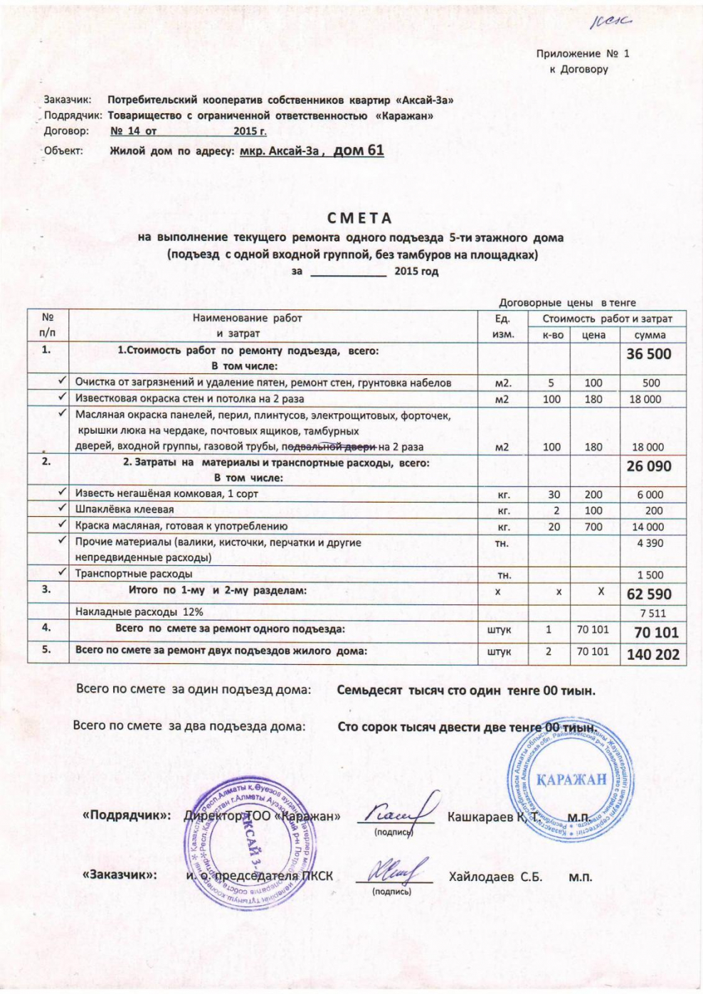 Смета на отделку квартиры под ключ