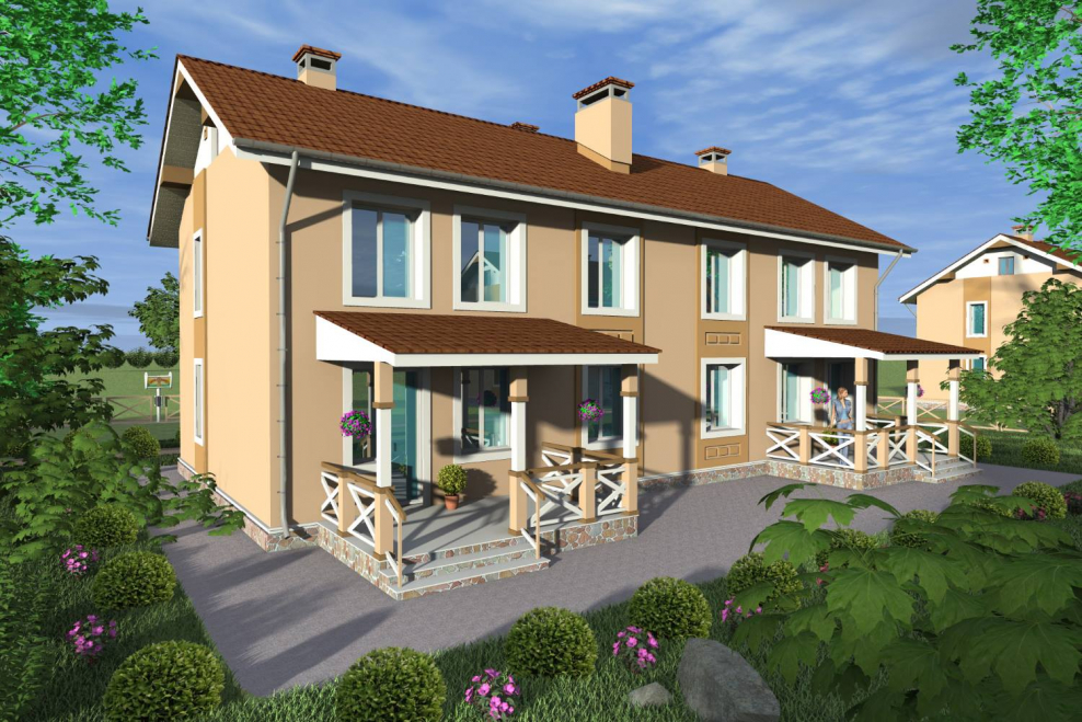 Дуплекс 300 кв м