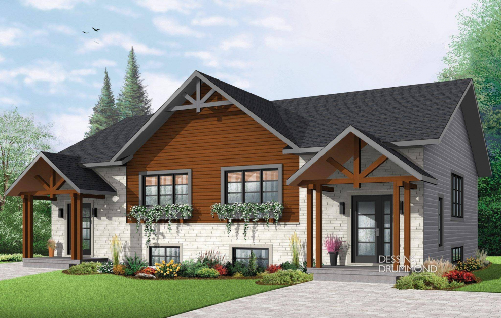 Одноэтажный Дюплекс 150 кв