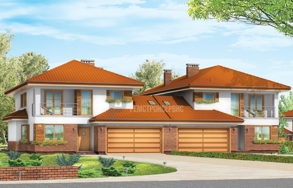 Дуплекс 400 м2