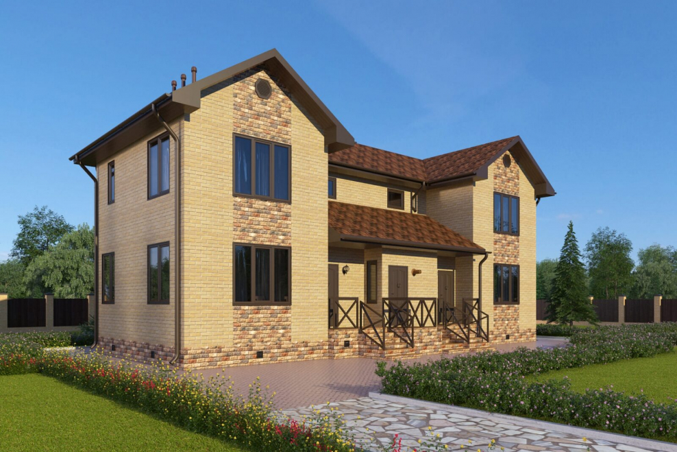 Двухэтажный дуплекс 200 кв