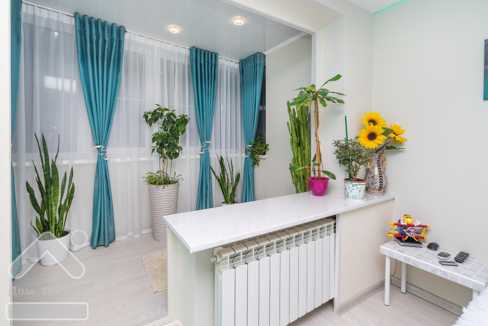 Объединение балкона с комнатой