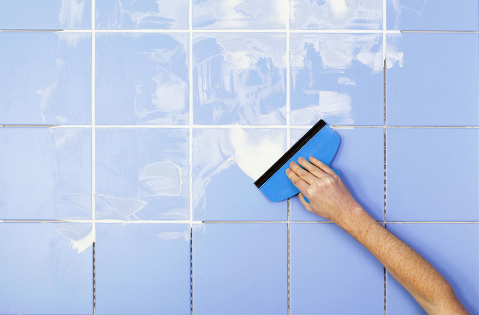 Затирка для плитки в ванной