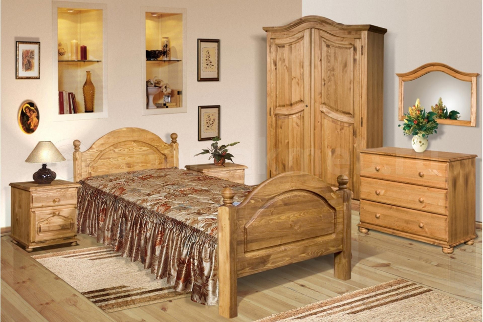 Кровать Лотос Бобруйскмебель белая