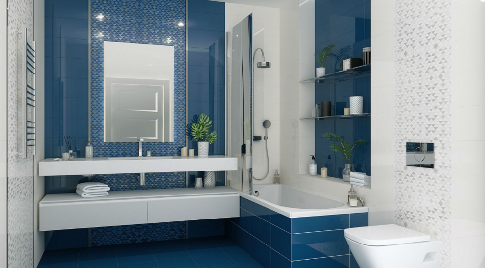 Керамическая плитка Азори вела индиго