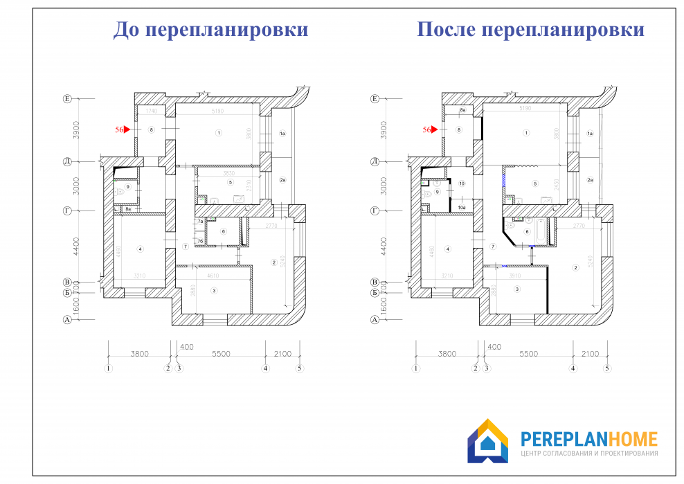Согласование перепланировки квартиры