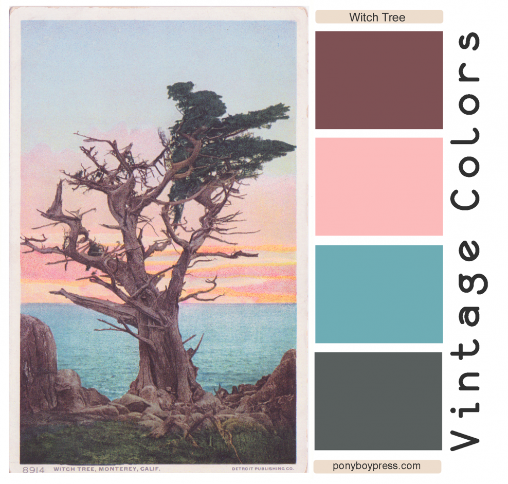 Винтажные сочетания цветов