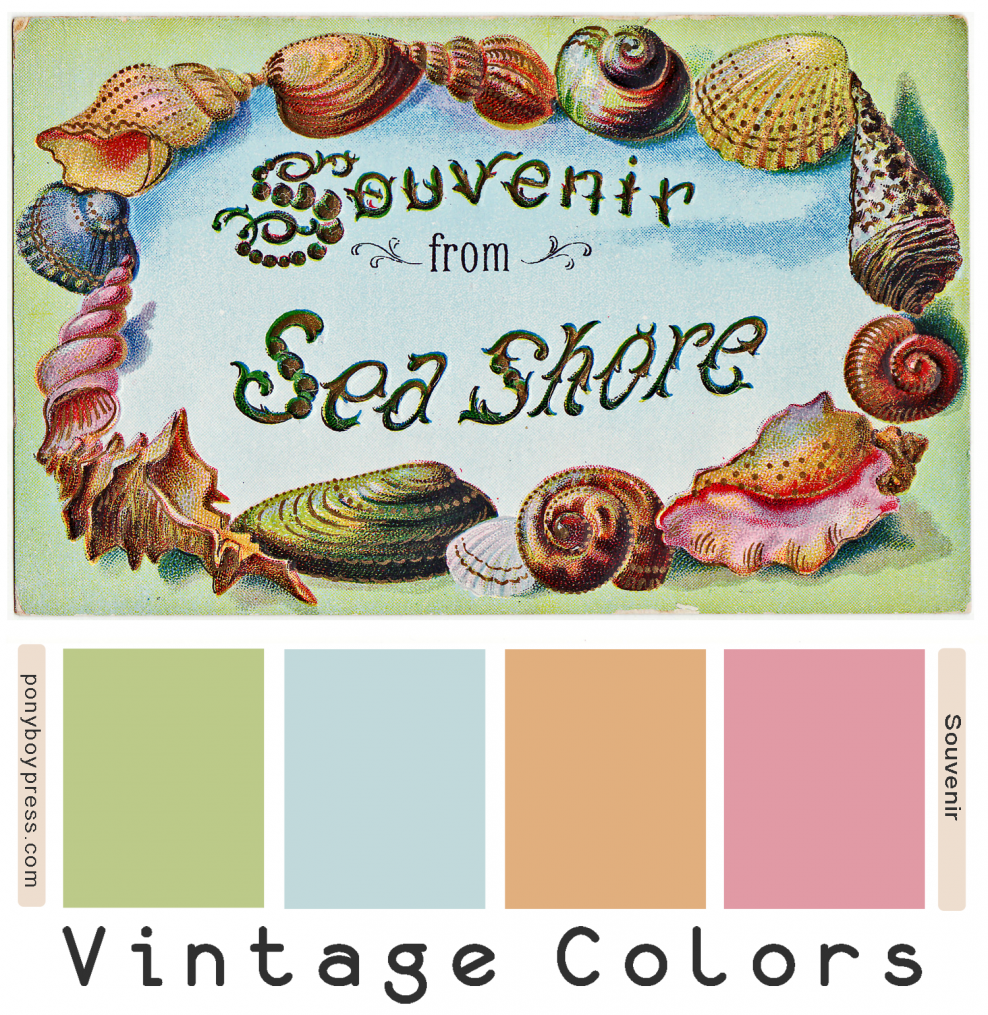 Винтажная палитра цветов
