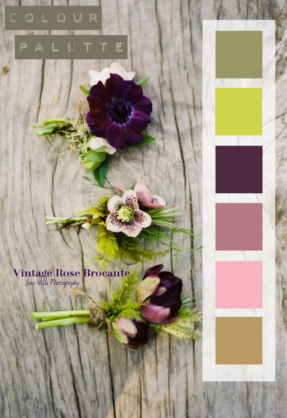 Цветовые сочетания ретро