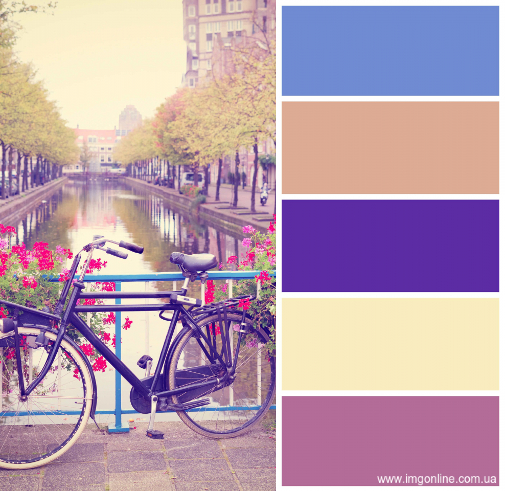 Винтажная палитра цветов