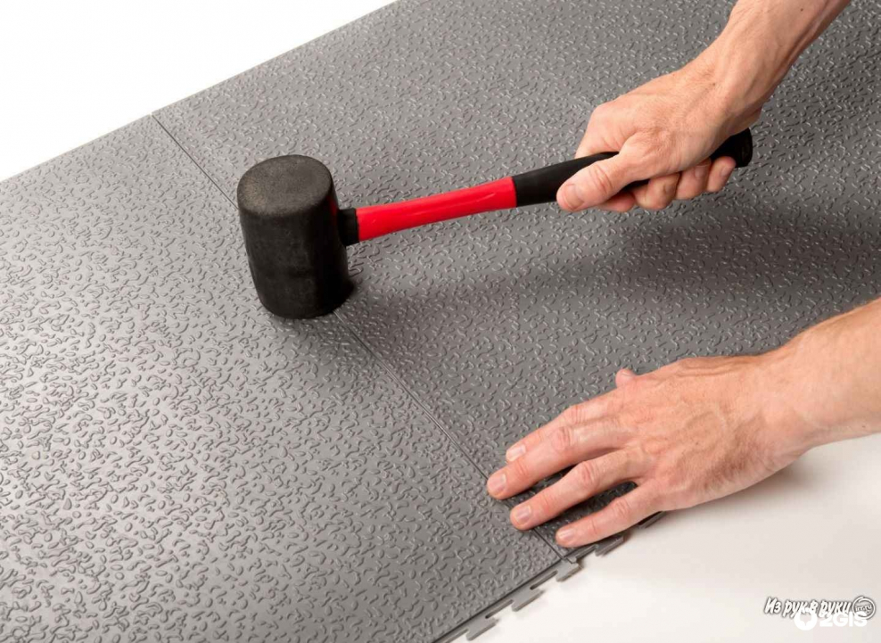 Модульная плитка ПВХ УНИПОЛ