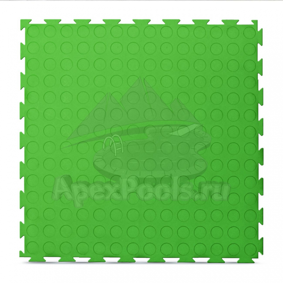 Покрытие модульное 330х330 (9шт) зеленый Vortex