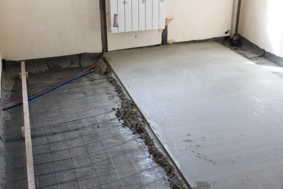 Чистовая стяжка пола