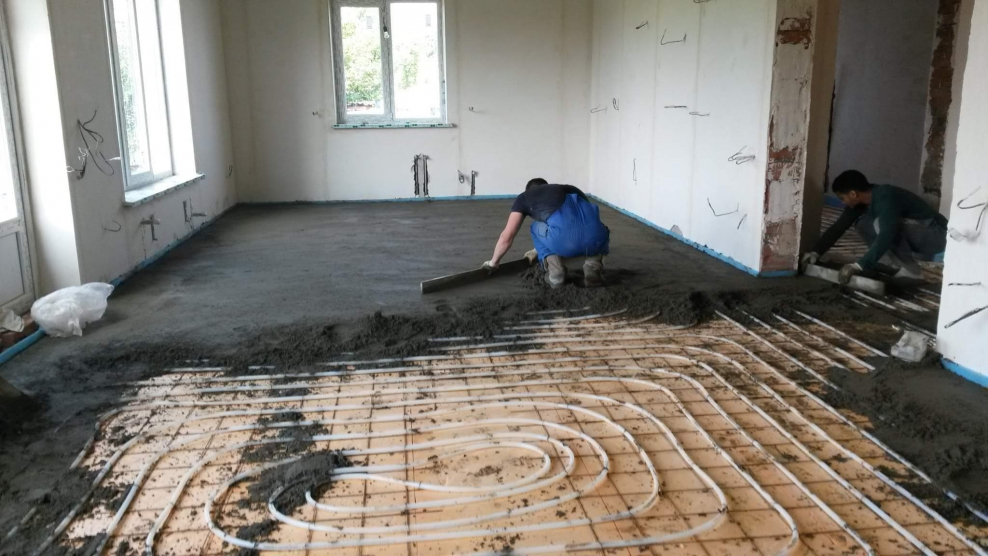 Цементная стяжка