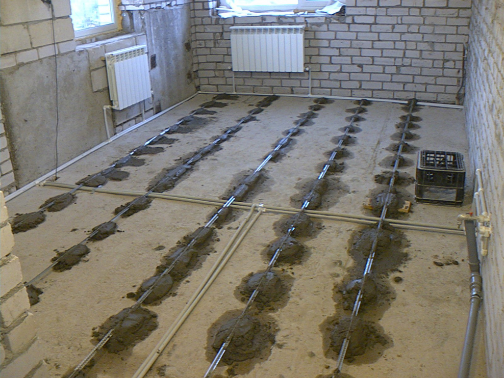 Маяк для стяжки пола 1см