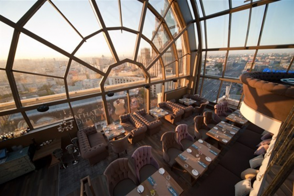 White Rabbit ресторан Москва вечер