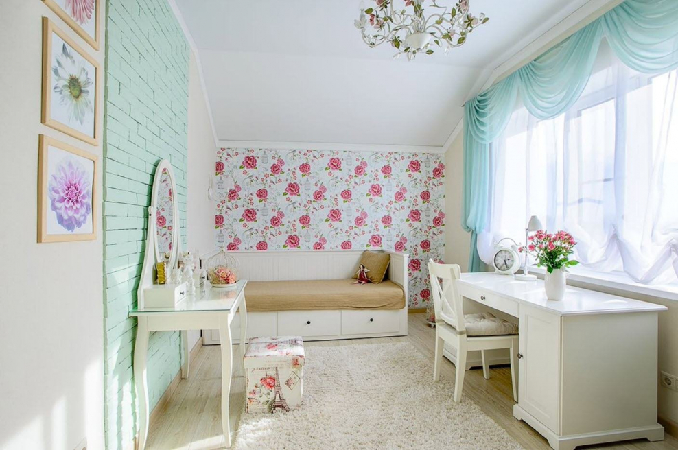 Спальня 10 кв.м Прованс