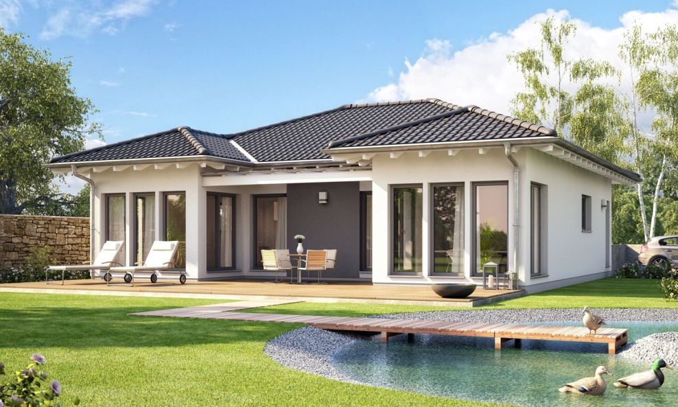 Одноэтажный коттедж