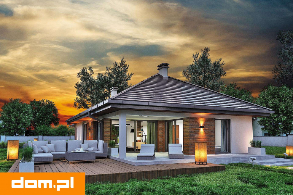 Одно этаэный Домс террасой