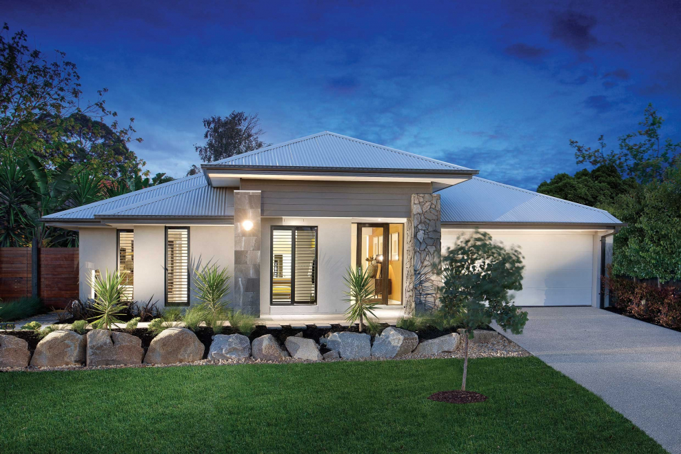 Красивые фасады одноэтажных домов