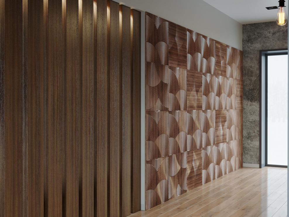 Деревянные стеновые панели