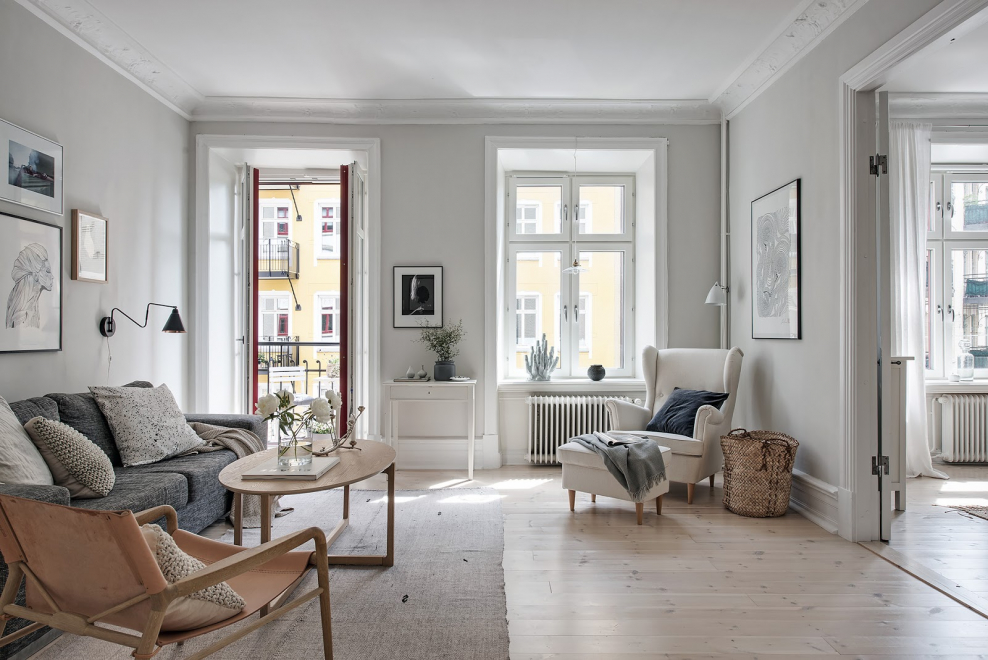 Рендер дизайн интерьера 15 кв