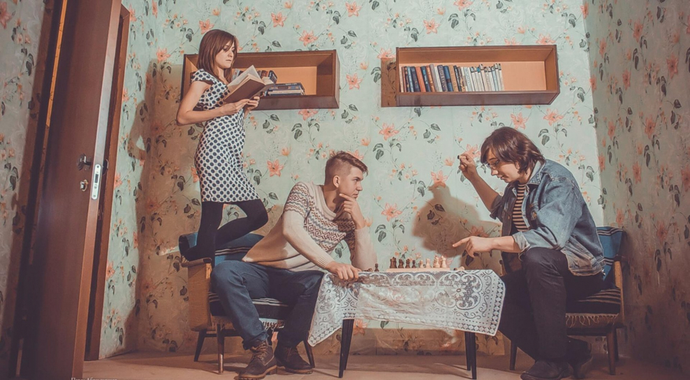 Фотосессия в Советской квартире