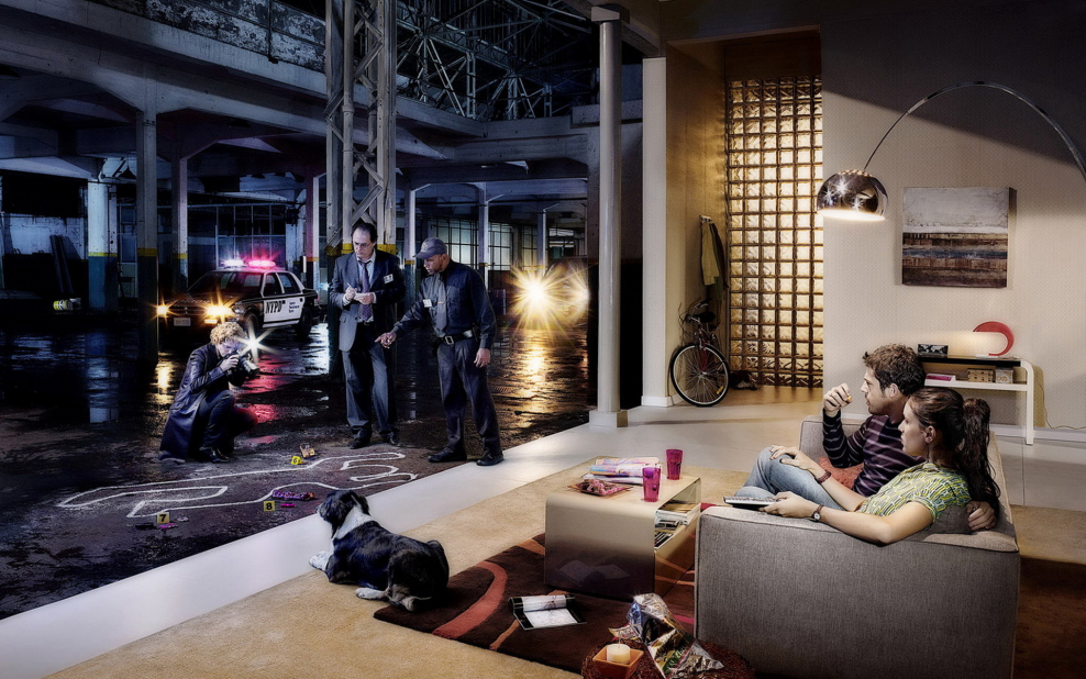 Креативная реклама интерьер квартиры