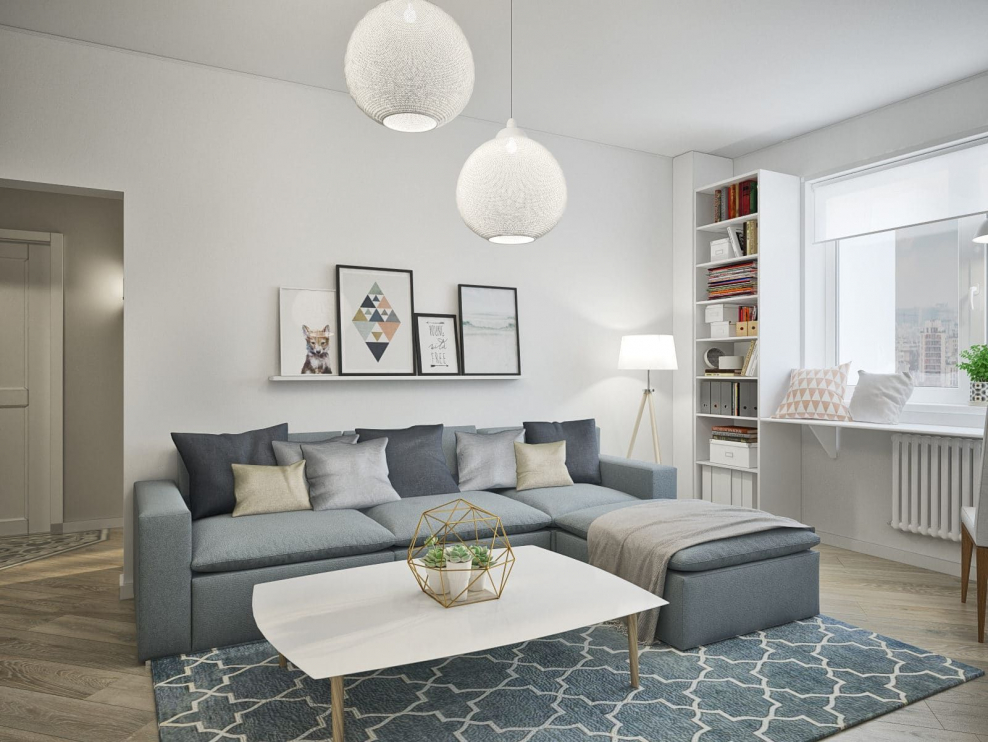 Сканди стиль в интерьере