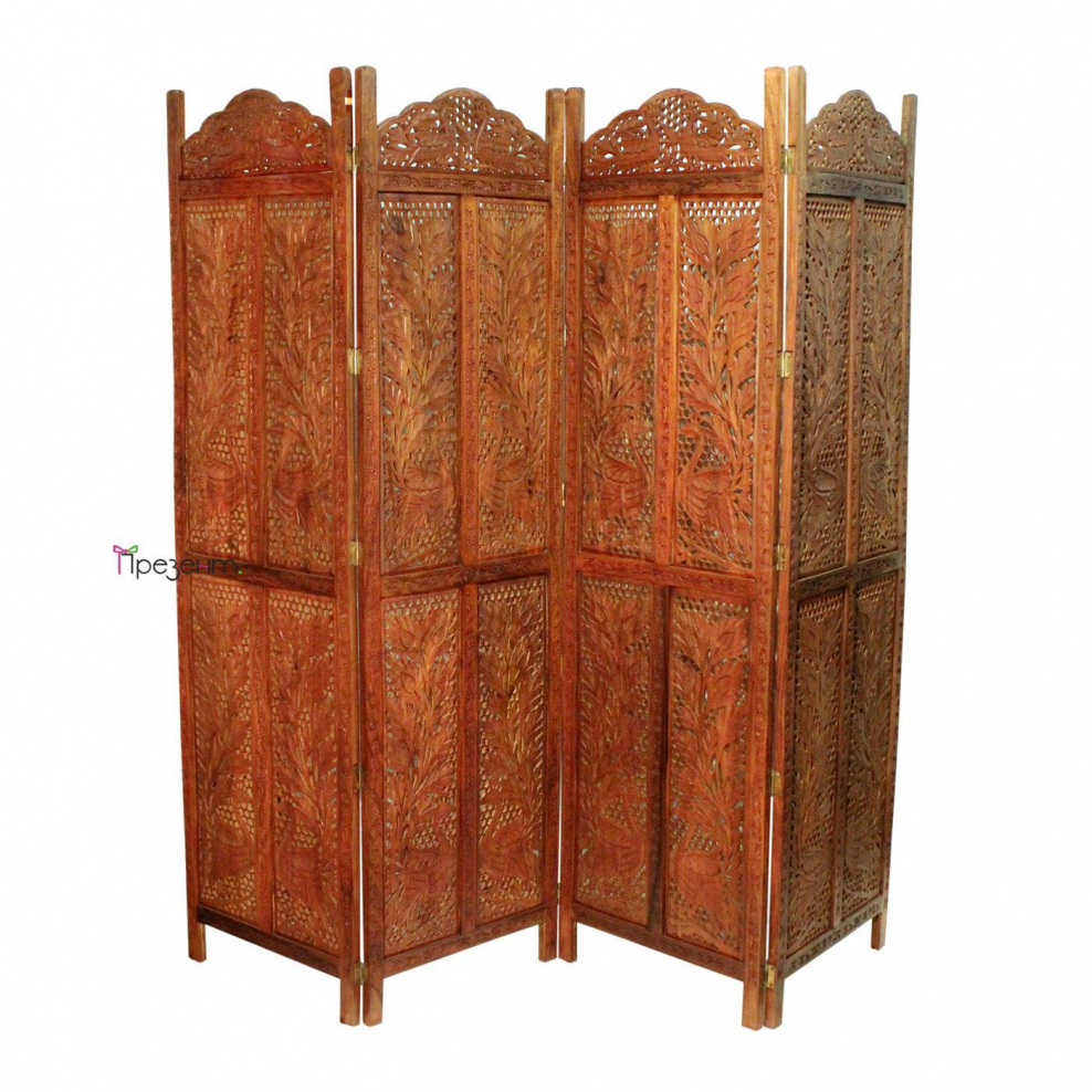 Ширма деревянная резная