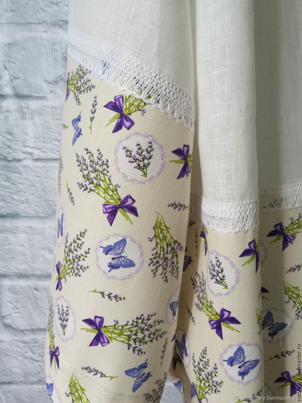 Штора Лаванда