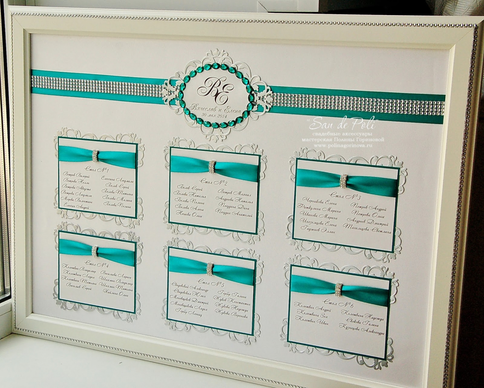 План рассадки гостей на свадьбе в пудровом цвете