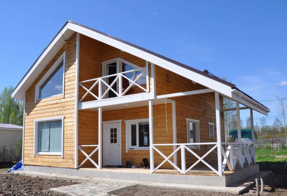 Каркасный домик