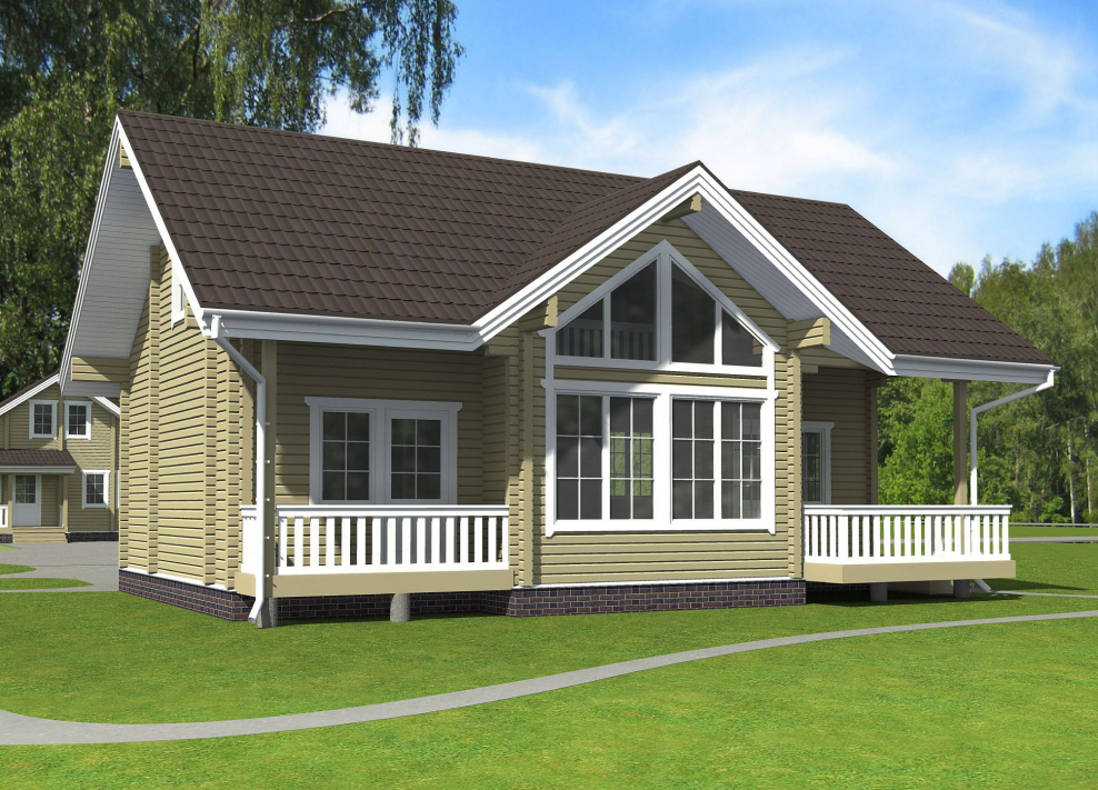 Проект дома ДБ-126-1