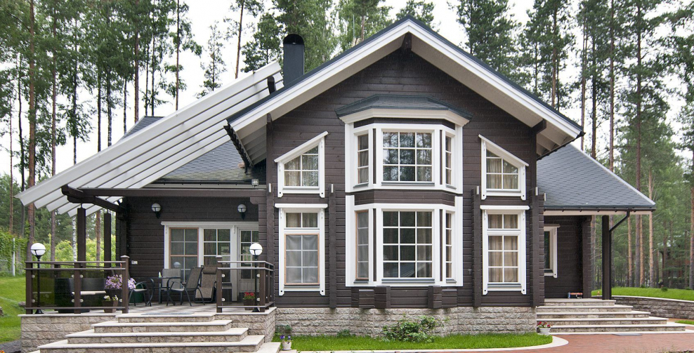 Дом из клееного бруса Хонка