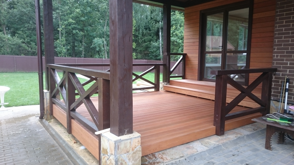 Открытые террасы