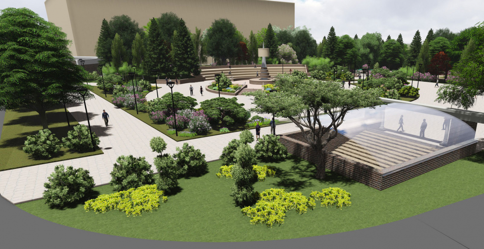 Благоустройство территории