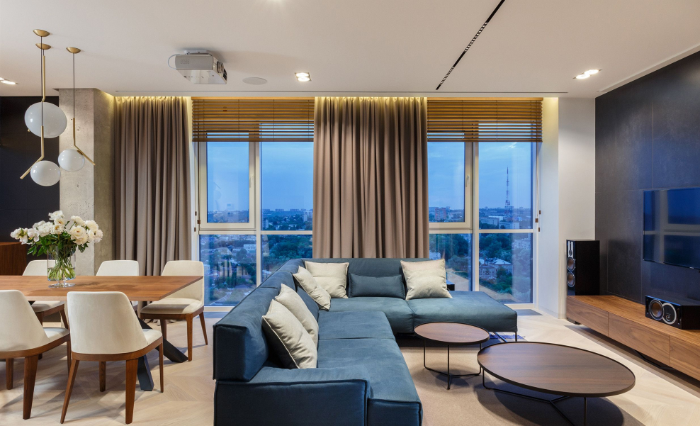 Планировка 4 комнатной квартиры 3д