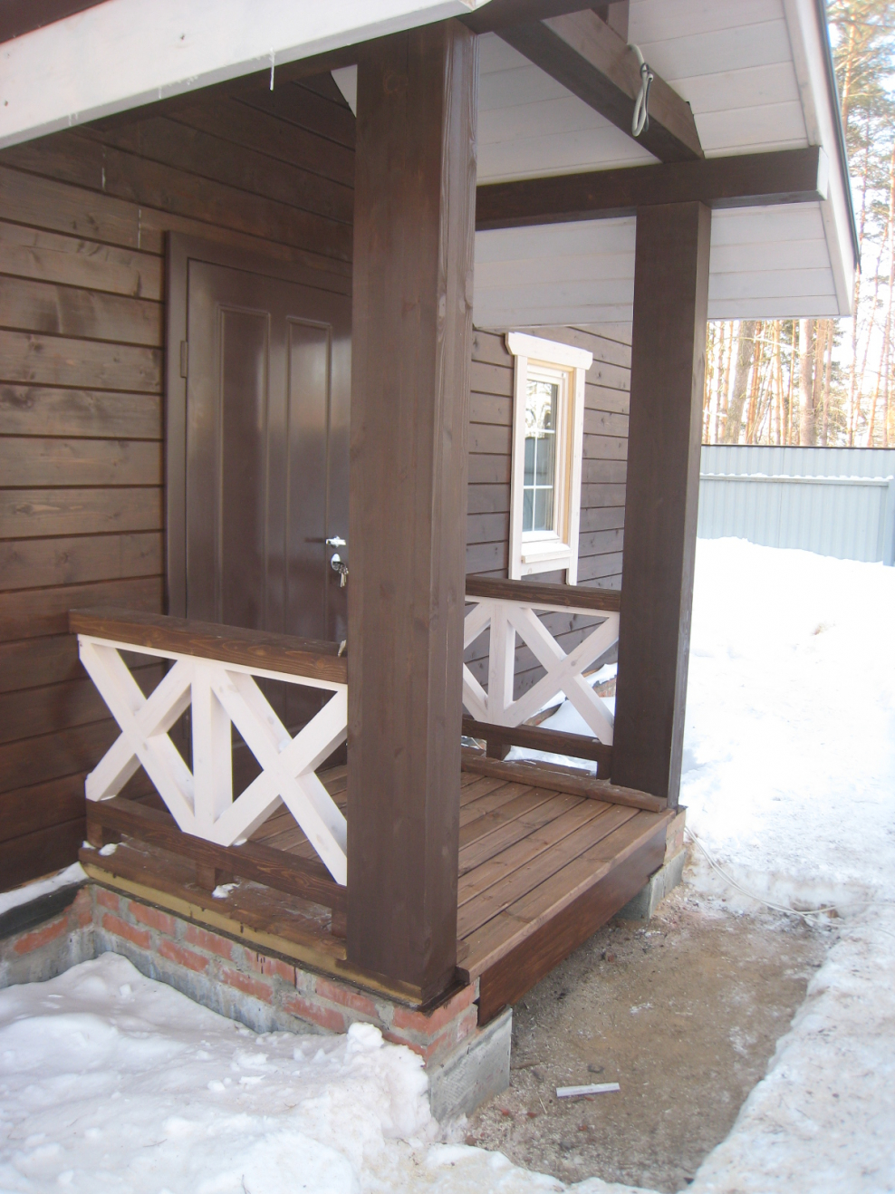 Деревянные крылечки