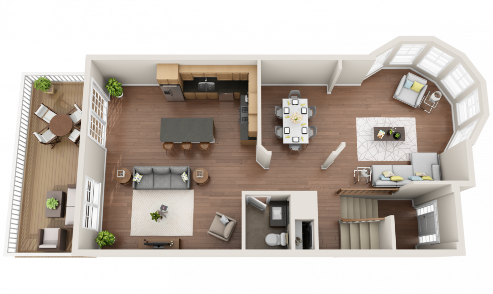 3d планировка квартиры