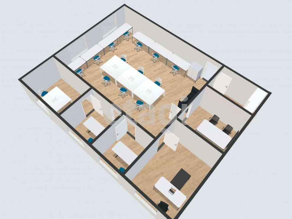 Удобная планировка офиса