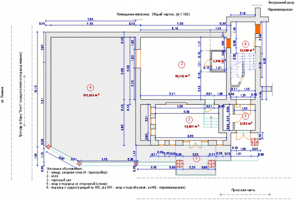 Технологическая схема расстановки оборудования