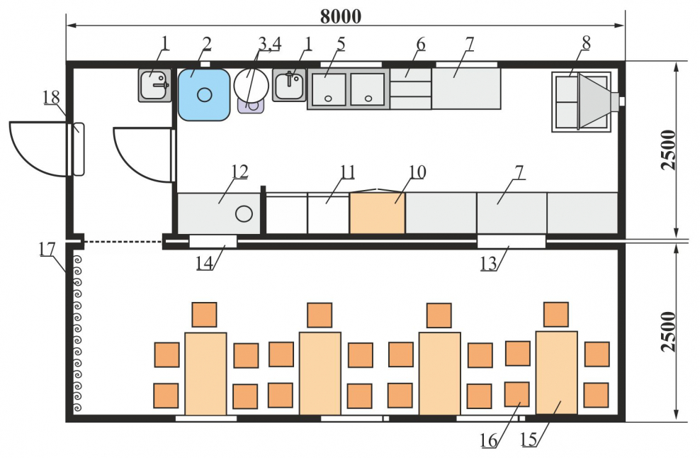 Ривьера Липецк план здания
