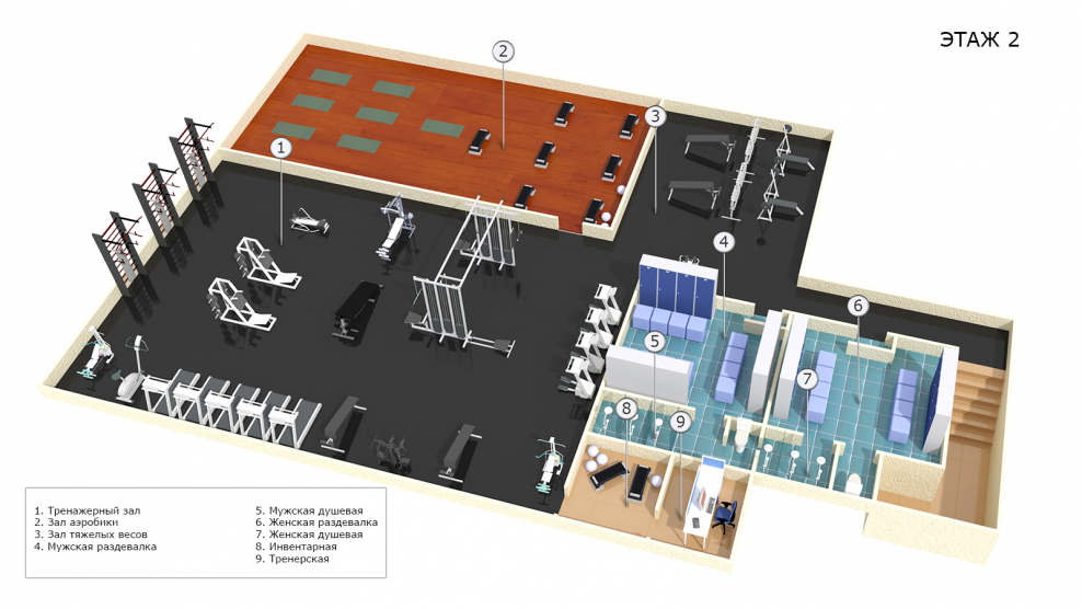 Планировка медкабинета